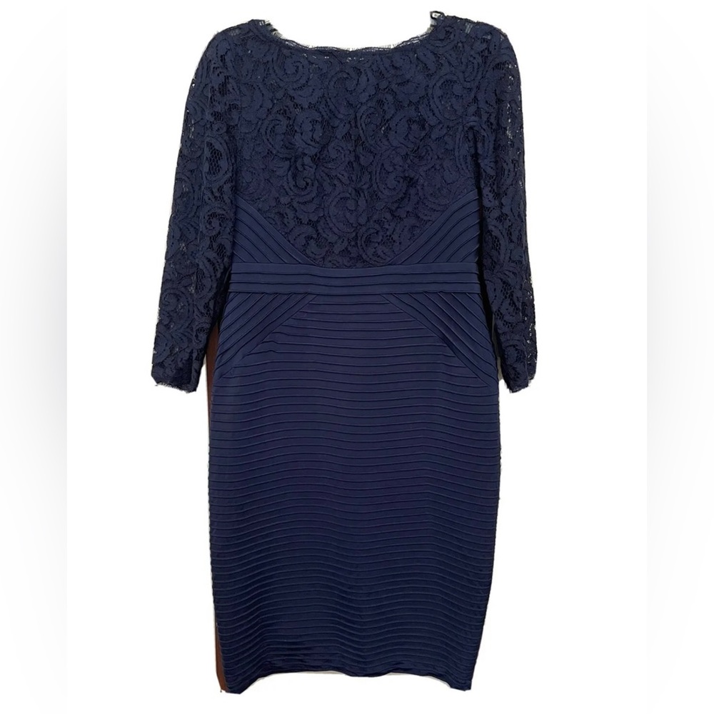 Adrianna Papell Navy Blue Dress size 8